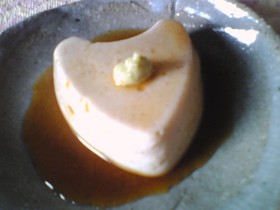 精進しながら◆ゴマ豆腐◆