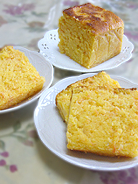 ミックスで簡単【グレープフルーツケーキ】