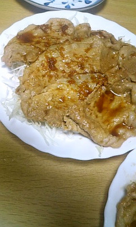 ご飯がイケル♪豚肉の生姜焼き
