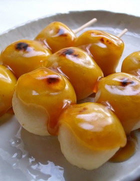 豆腐+粉だけ!やゎやゎみたらし団子