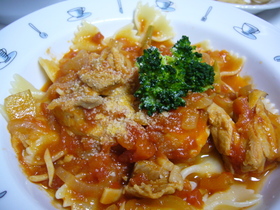 鶏肉のトマト煮