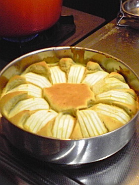 りんごのケーキ
