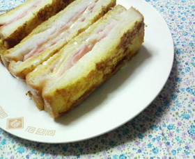 食パンの耳まで食べよう♡お手軽サンドパン