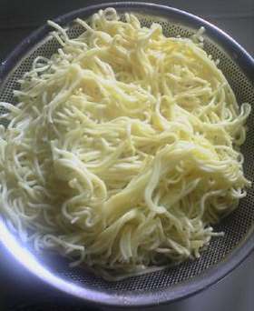 焼きそばをあっさり！にする方法☆