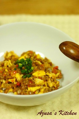 簡単・美味☆我が家の納豆のおかず