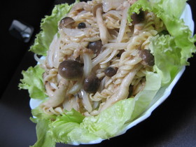 きのことマカロニのさっぱり☆パスタサラダ