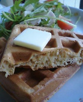 朝食用 全粒粉ワッフル（アメリカン）