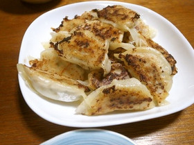 FPで簡単ジューシー美味しい餃子