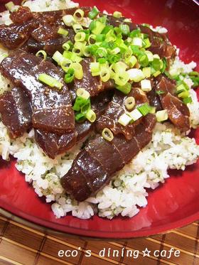 超簡単☆最後まで飽きないマグロの漬け丼♡