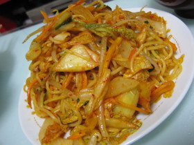 キムチ塩焼きそば