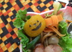 ハロウィン　おばけかぼちゃキャラ弁