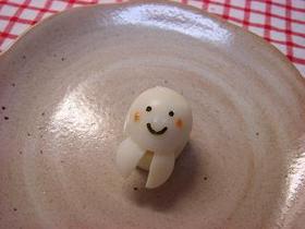 ウズラのオバケちゃん（キャラ弁おかず）