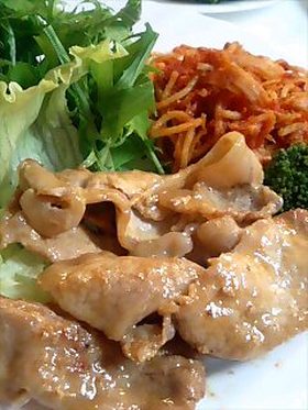 豚肉のマヨネーズ焼き