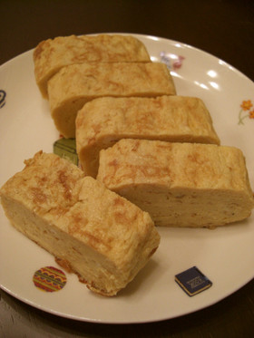 我が家の美味しい だし巻き卵