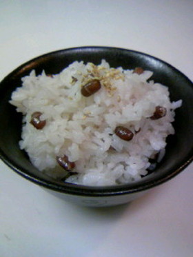あずきご飯･･･小説「水底の森」より