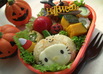 ハロウィン　キティちゃんキャラ弁