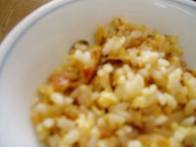 香ばしいんだな～このチャーハンは