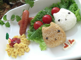 カピバラさん　キャラ弁