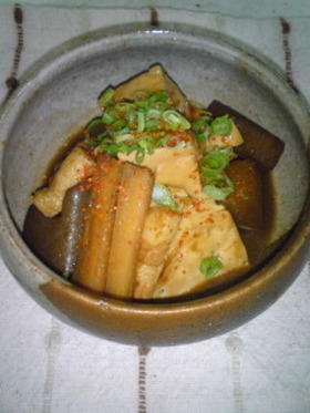 豆腐のどて煮