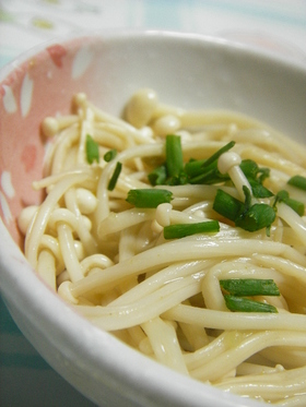 ✿レンジで簡単✿きのこの柚子胡椒和え