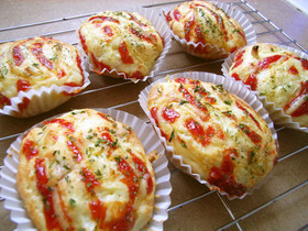 ホットケーキミックスで朝食ブレッド♫