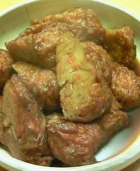 さつま揚げの煮物