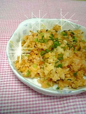ピリッとうまうまキムチチャーハン♪