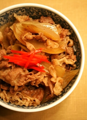 吉野家さんの牛丼そっくりさん！