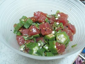 おくらのポキ