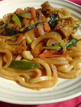 汁なしカレーうどん♬♫