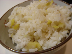 剥かなくていいよ！簡単栗ごはん
