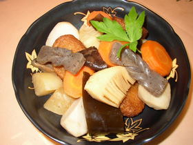 我が家の煮しめ