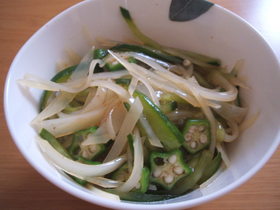 めんつゆで作る中華風サラダ☆