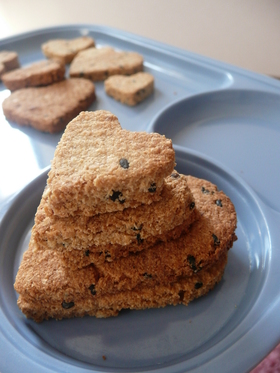 ♥おからde簡単♥黒ごまクッキー♥