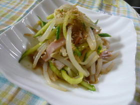 もやしで簡単☆さっぱり梅おひたし