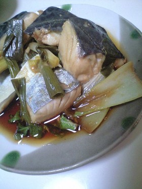 さわらと青梗菜の蒸しもの