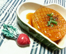 大根の✿粗挽き胡椒たっぷり❀バターソテー