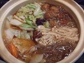 肉団子と春雨鍋（香り豊かな中華風♪）