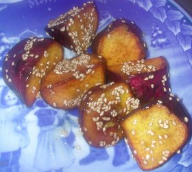 蜂蜜で簡単大学芋