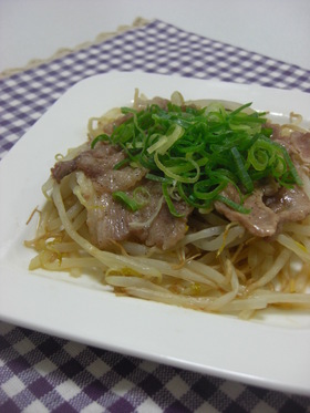 簡単まいう～♪豚もやし