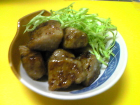 おからこんにゃくの照り焼き風