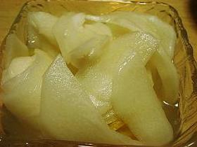 はやとうりの寿司酢漬け