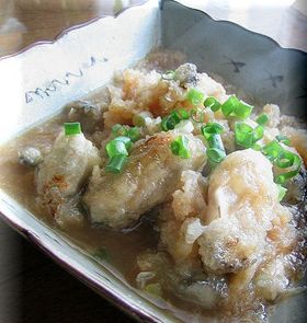 ＊牡蠣のさっぱりみぞれ煮＊