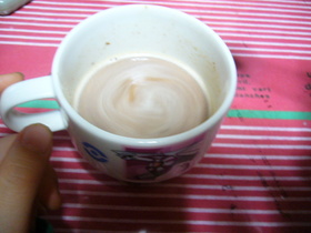 坊主の簡単ホットチョコレート