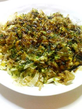 お好み焼きのフリ(;^_^A