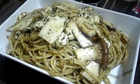 ☆モッツァレラとエリンギのバジルパスタ☆