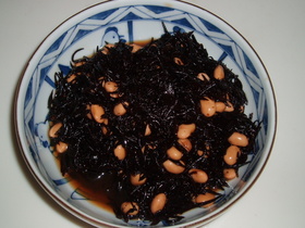 ひじきと豆の煮物