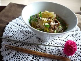 豚肉で★肉うどん