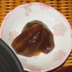 柿のデザート