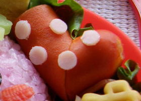 ウインナー長靴☆クリスマスキャラ弁☆